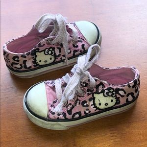 SOLD Hello Kitty Pink Leopard Toddler Sneakers